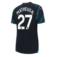 Dámy Fotbalový dres Manchester City Matheus Nunes #27 2023-24 Třetí Krátký Rukáv